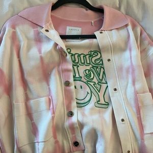 SANDRO Limited edition smiley collab cardigan!